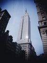 NEW YORK - MARCH 9: Empire state building facade on March 9, 2007. It stood as the worldÃ¢â¬â¢s tallest building for more than 40 ye